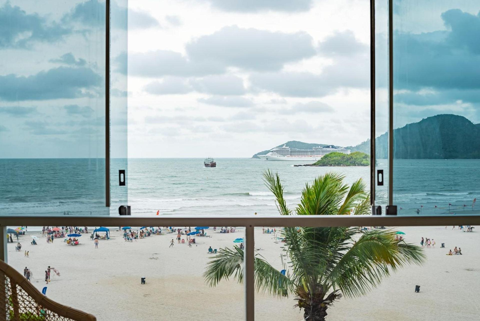 Apartament Apto Pe Na Areia Com Linda Vista Frente Mar Cel403 Balneário Camboriú Zewnętrze zdjęcie
